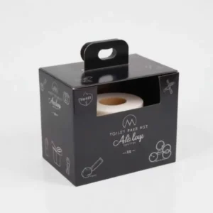 Custom toilet paper box
