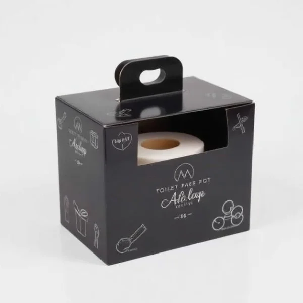 Custom toilet paper box