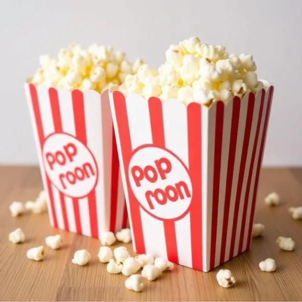 printed popcorn boxes