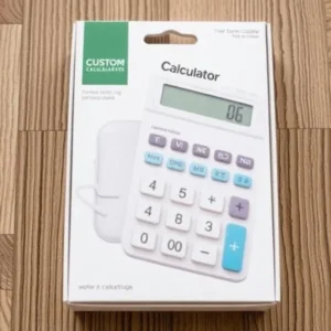 custom calculator packaging