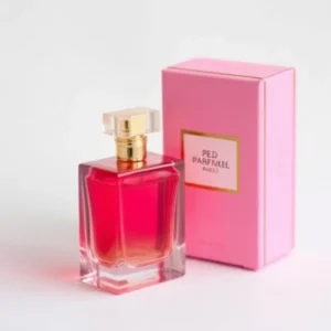 pink perfume box