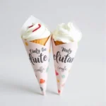 Custom ice cone sleeve