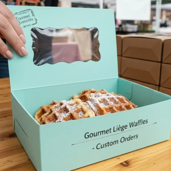 Custom Waffler Boxes | Custom Waffler Boxes Customized | Custom Waffler Boxes With Logo