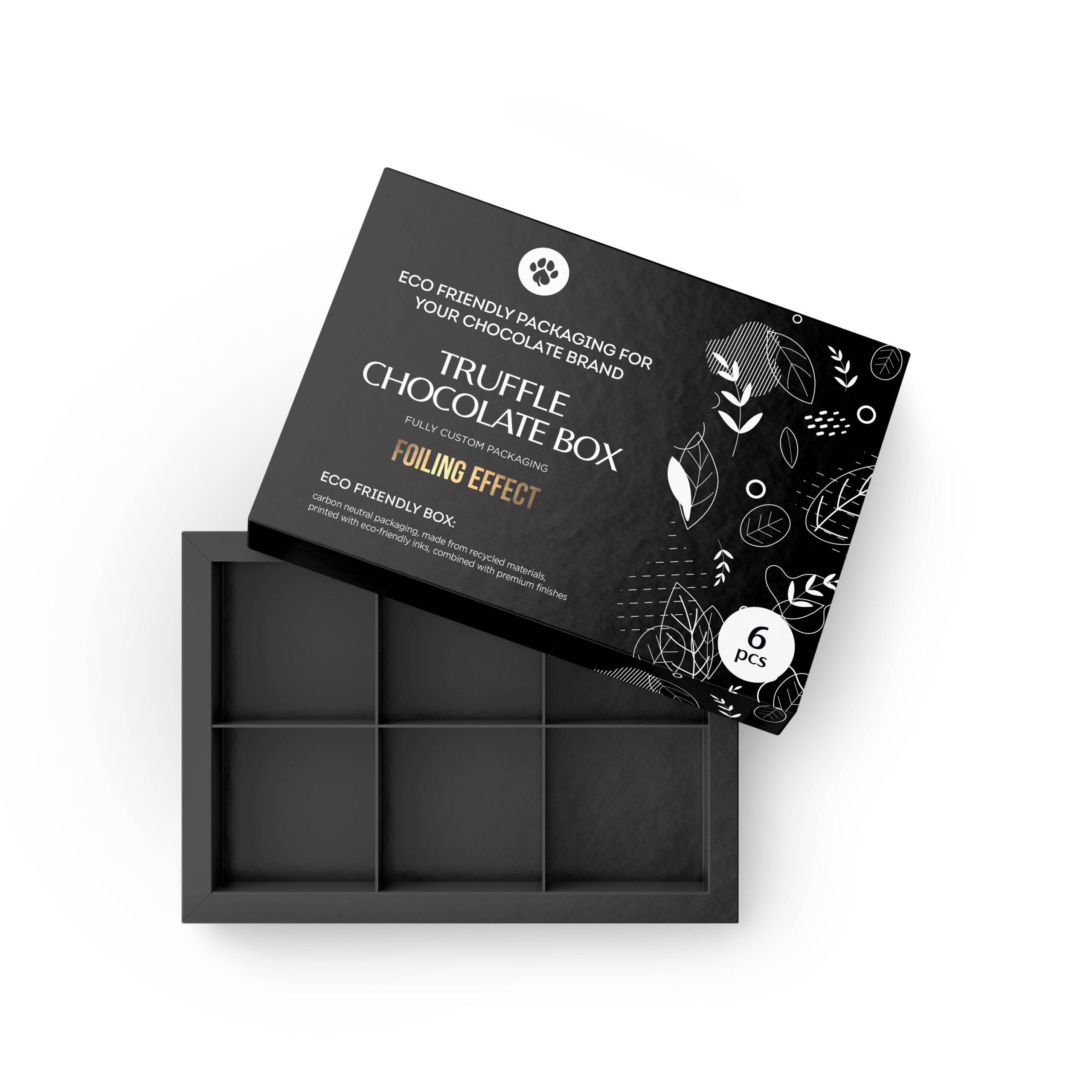 Custom Chocolate Box | Custom Chocolate Box Customized | Custom Chocolate Box With Logo