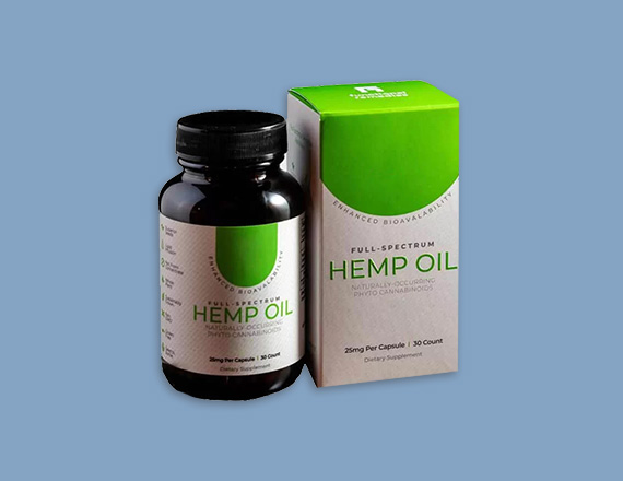Custom Hemp Oil Boxes