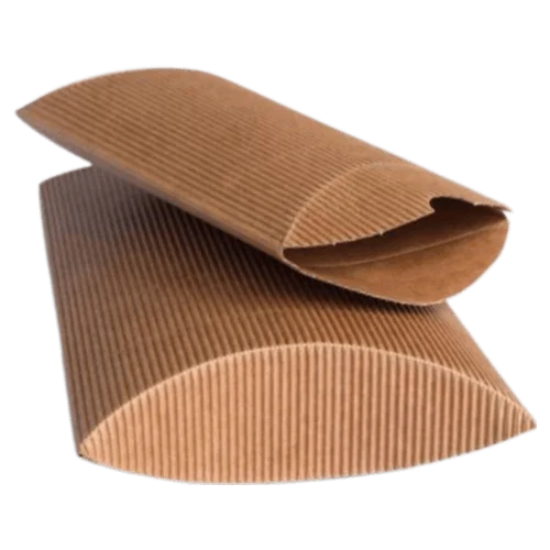 Corrugated Pillow Box | Corrugated Pillow Box Customized | Corrugated Pillow Box With Logo