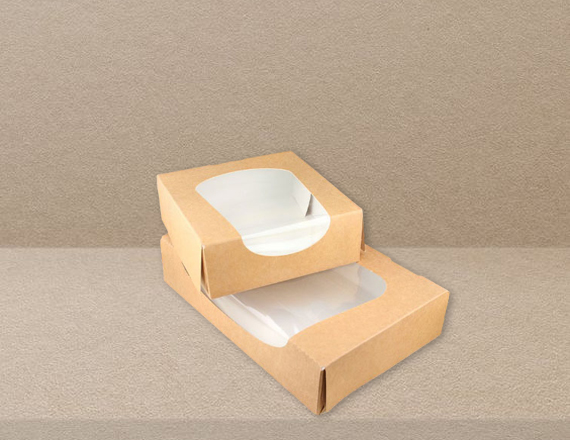 Kraft Paper Boxes With Window | Kraft Paper Boxes With Window Customized | Kraft Paper Boxes With Window With Logo