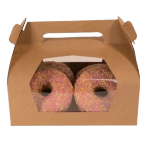 Donut Gable Box | Donut Gable Box Customized | Donut Gable Box With Logo