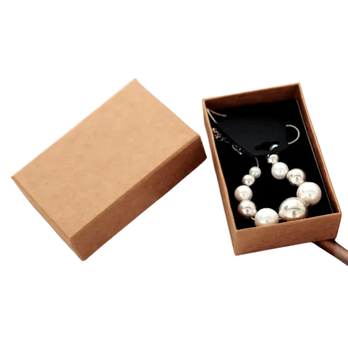 Kraft Jewelry Box | Kraft Jewelry Box Customized | Kraft Jewelry Box With Logo