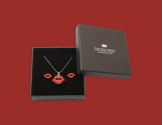 Necklace Lid Off Boxes